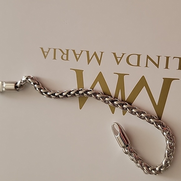 Melinda Maria Silver Chain Bracelet - Picture 3 of 5